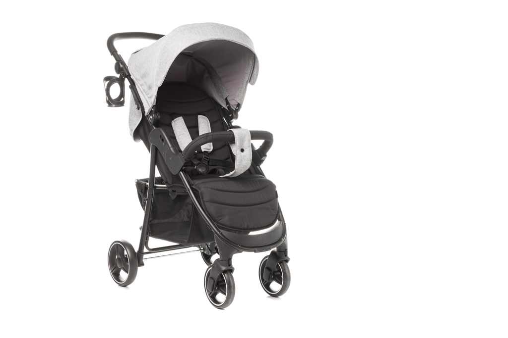 Прогулянкова коляска 4Baby RAPID XXIII Melange Light Grey - Зображення 15