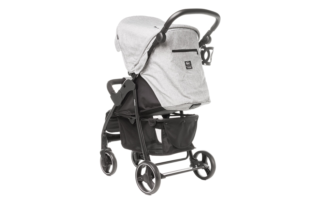 Прогулянкова коляска 4Baby RAPID XXIII Melange Light Grey - Зображення 11