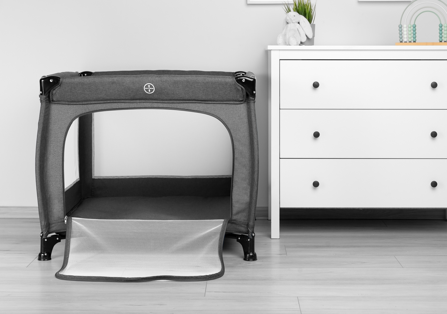 Манеж Caretero Quadra Graphite - Зображення 6