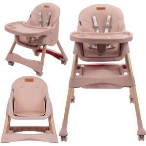 Стільчик для годування Kidwell KARIMI Pink
