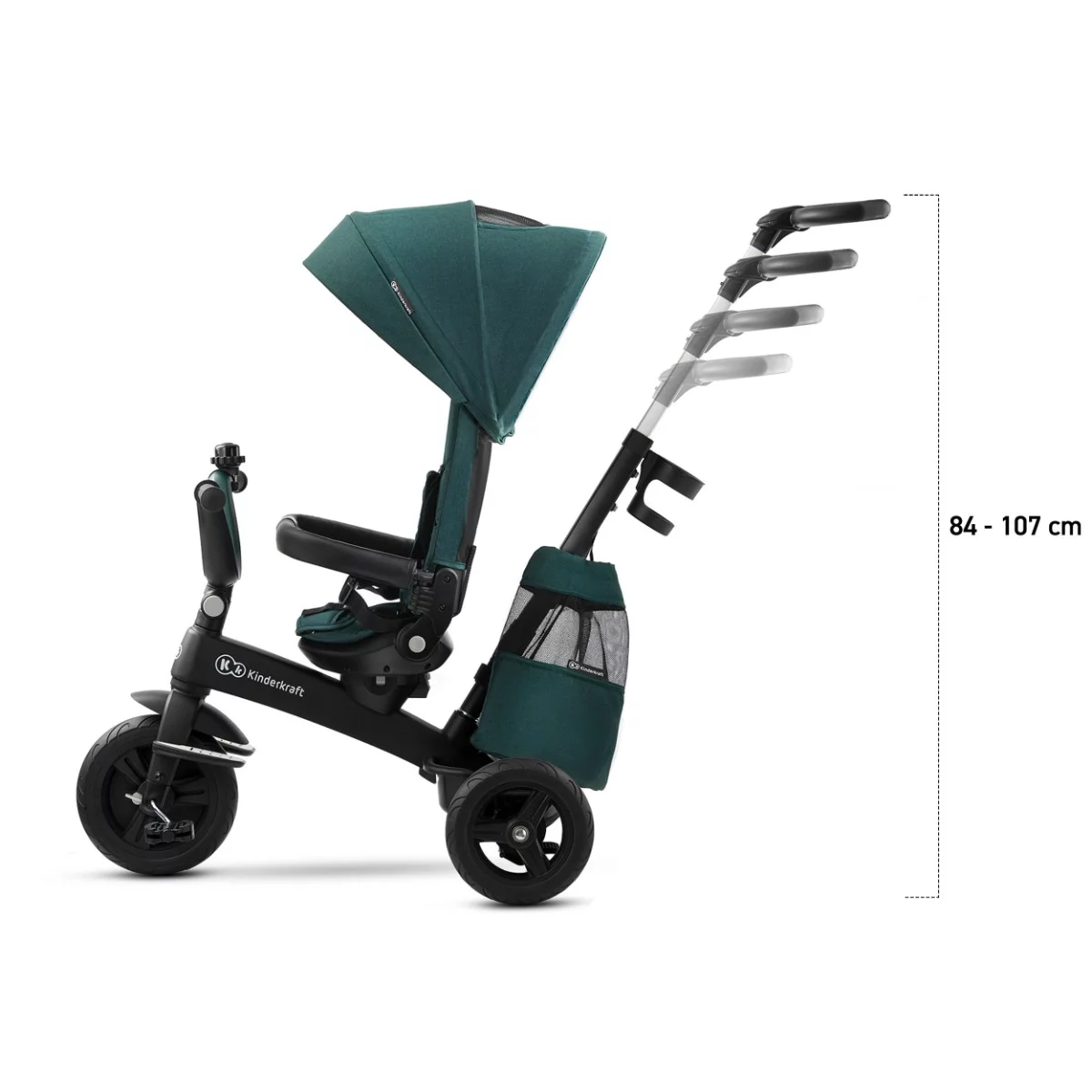 Велосипед триколісний KiderKraft EASYTWIST Bird - Зображення 12