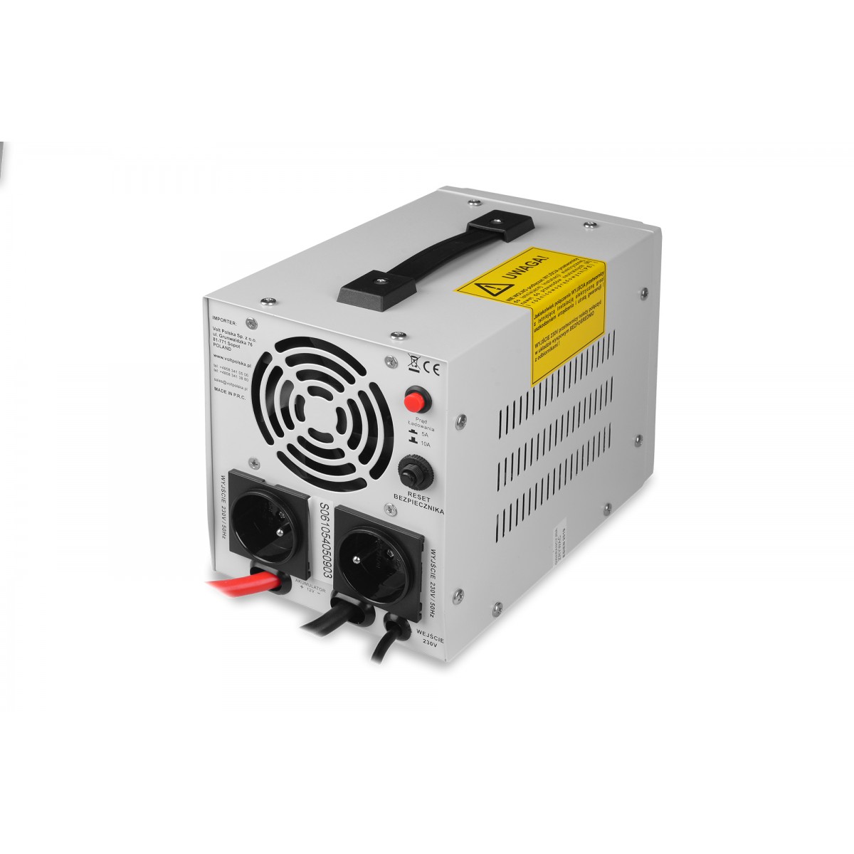 ДБЖ Перетворювач напруги Volt Polska Sinus PRO 500 E 12/230 V (350/500W) - Зображення 6