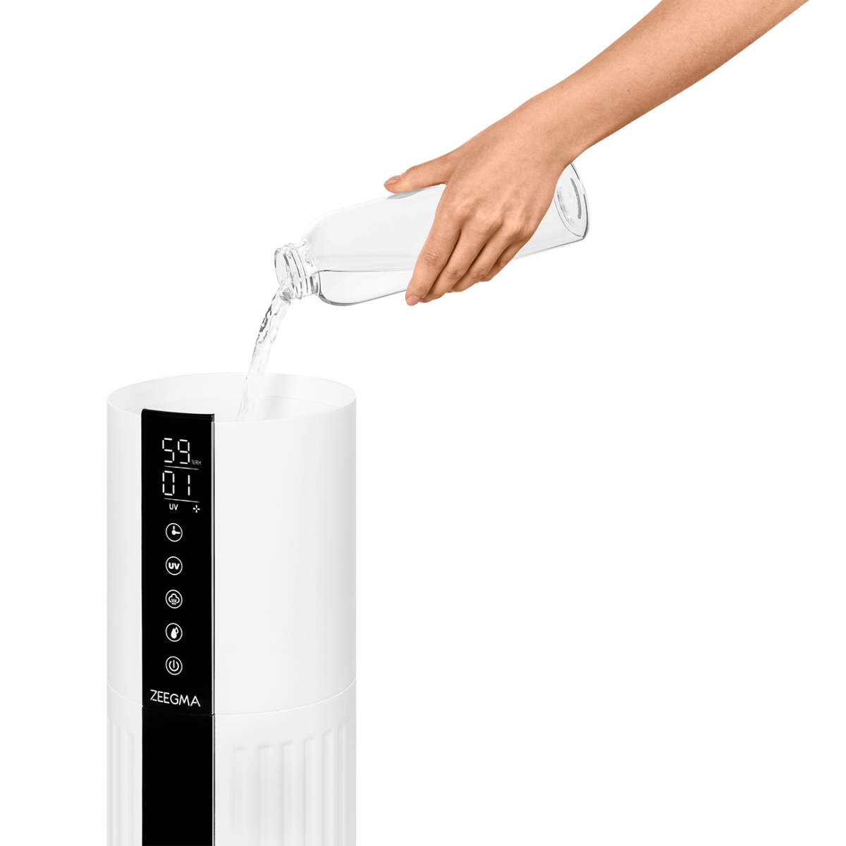 Зволожувач повітря Zeeegma VERS UV GRAND White 8 л - Зображення 6