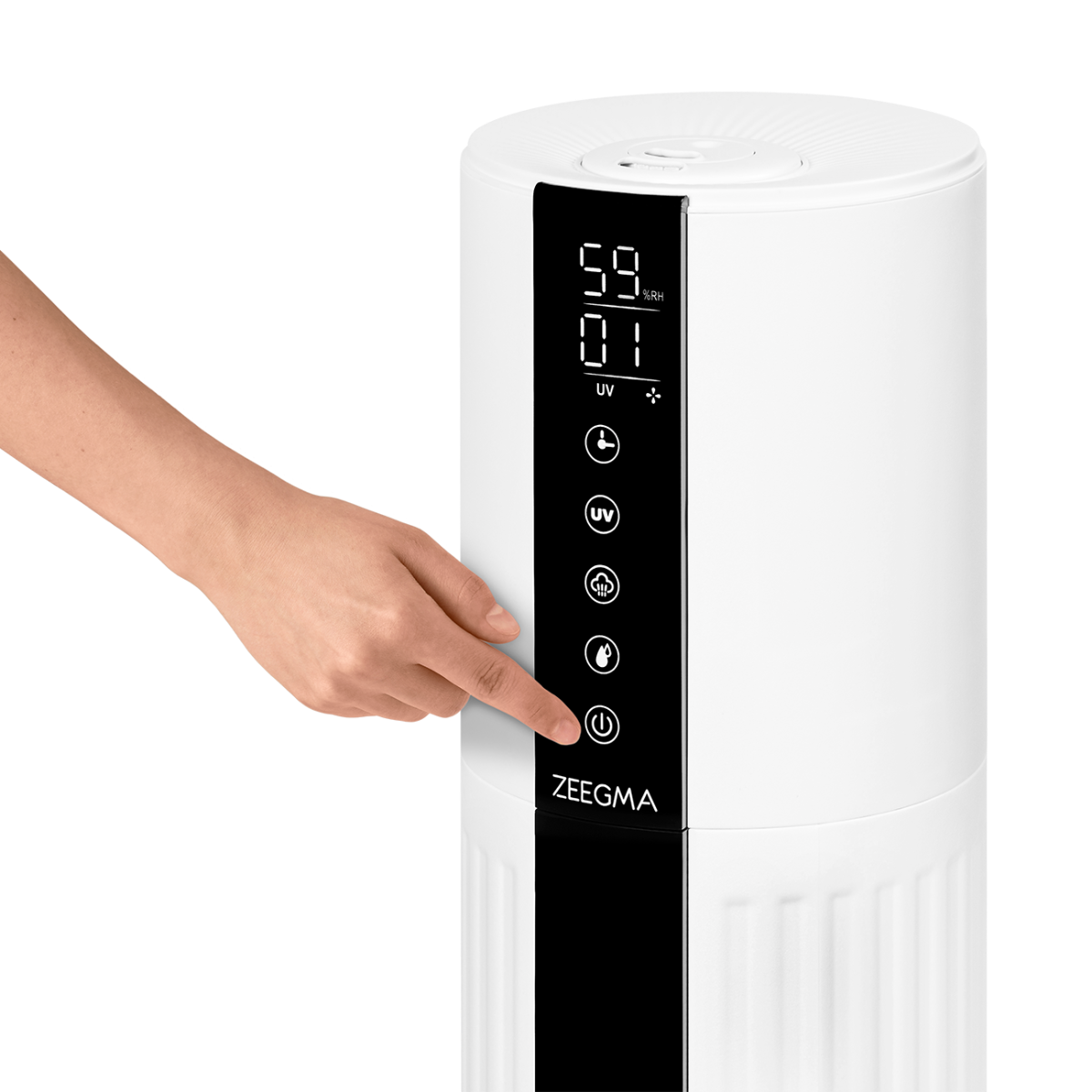 Зволожувач повітря Zeeegma VERS UV GRAND White 8 л - Зображення 5