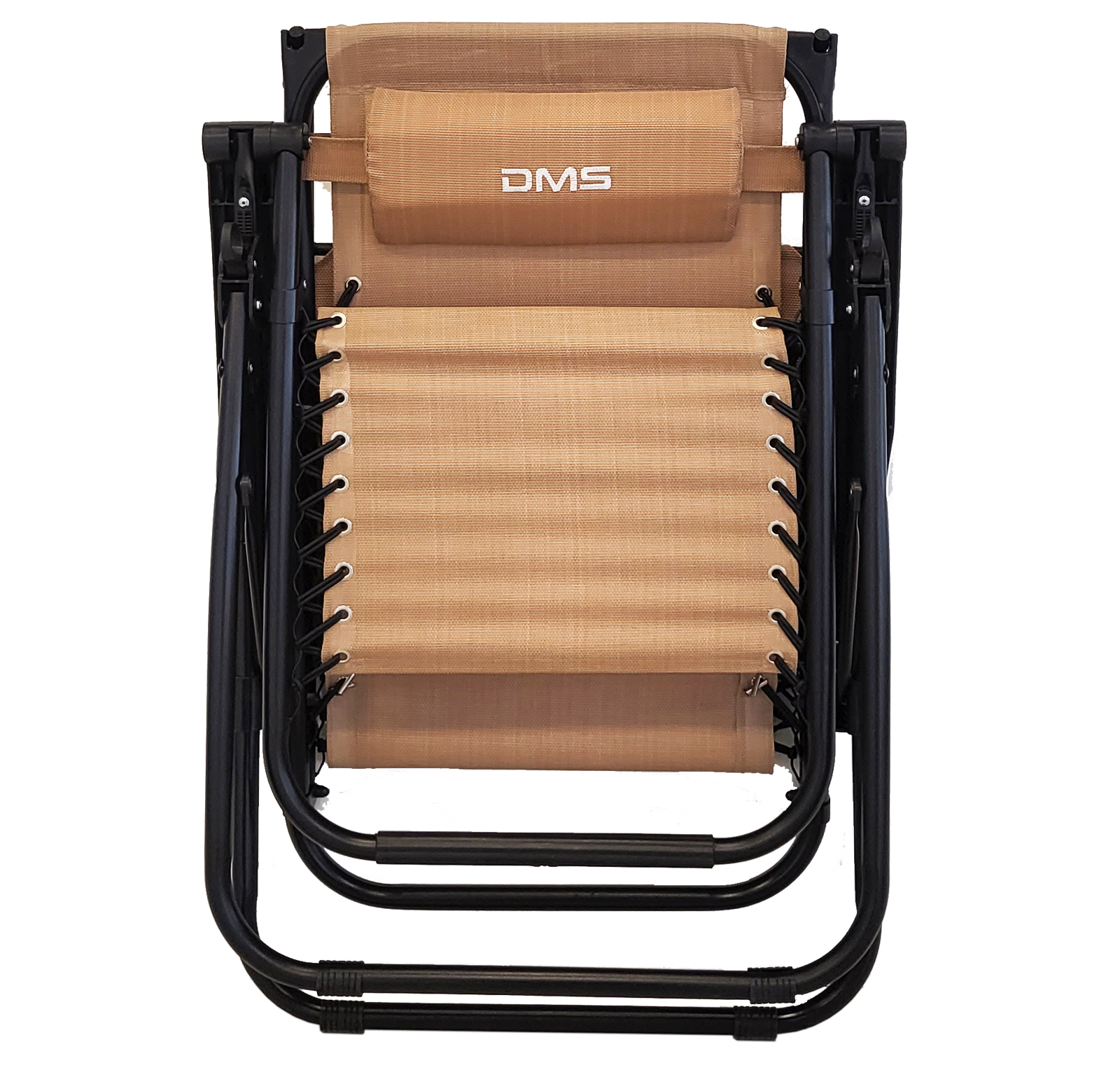 Розкладне садове крісло шезлонг DMS GLS-120B Black - Зображення 5