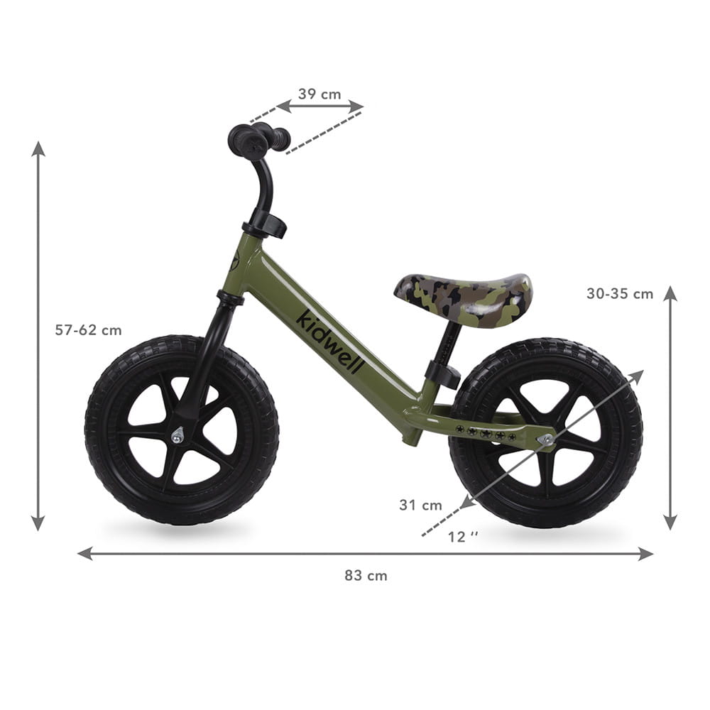 Велобіг велосипед Kidwell Rebel Khaki - Зображення 5