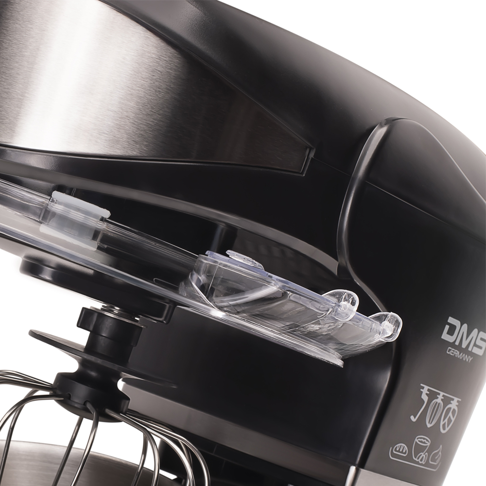 Тістоміс міксер планетарний DMS КМ-1500 Black 1500 Вт - Зображення 3