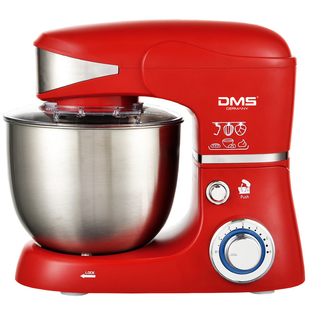 Тістоміс міксер планетарний DMS КМ-1500 Red 1500 Вт