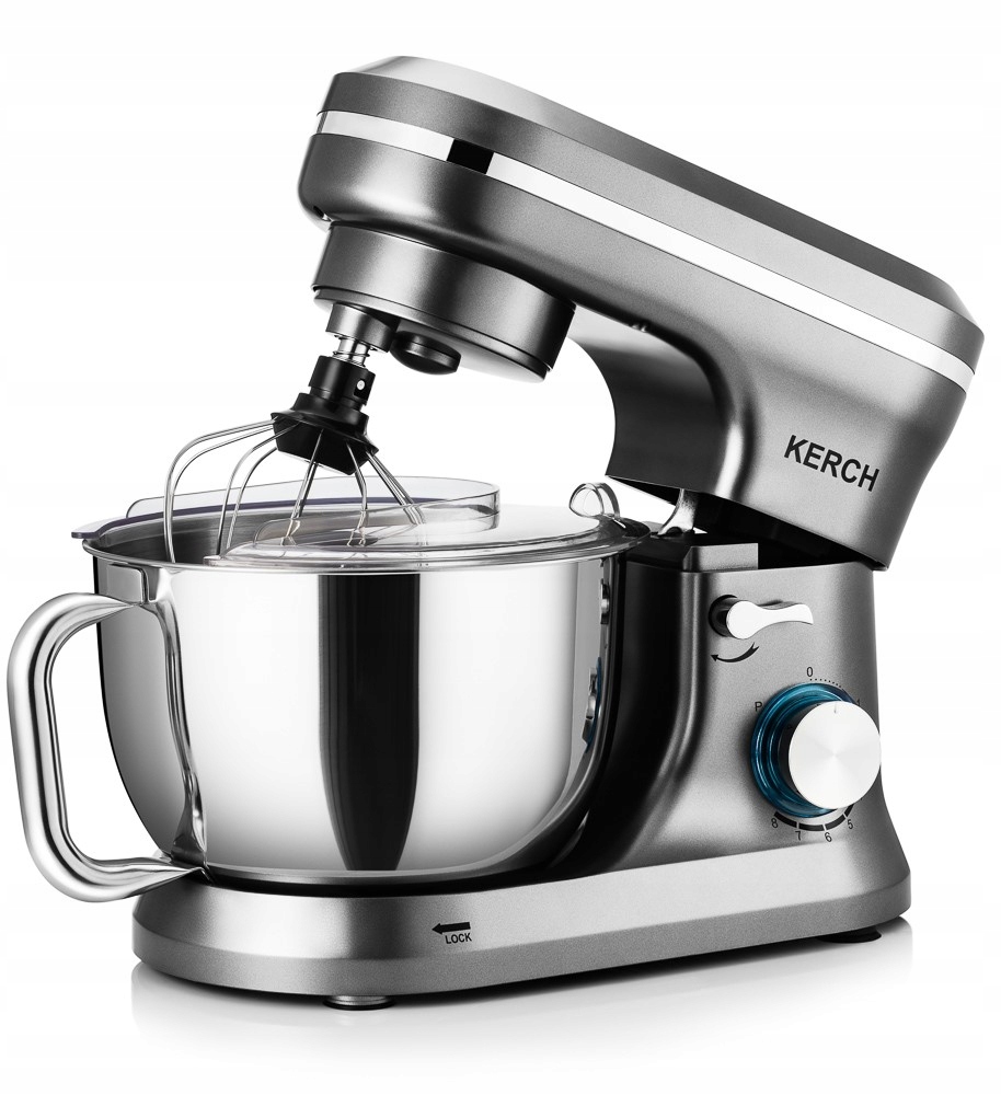 Тістоміс міксер планетарний KERCH FERRO Grey 1700 Вт - Зображення 4