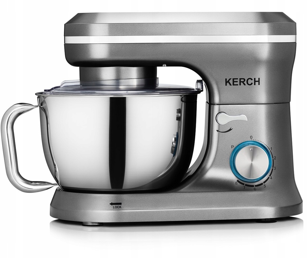 Тістоміс міксер планетарний KERCH FERRO Grey 1700 Вт - Зображення 9