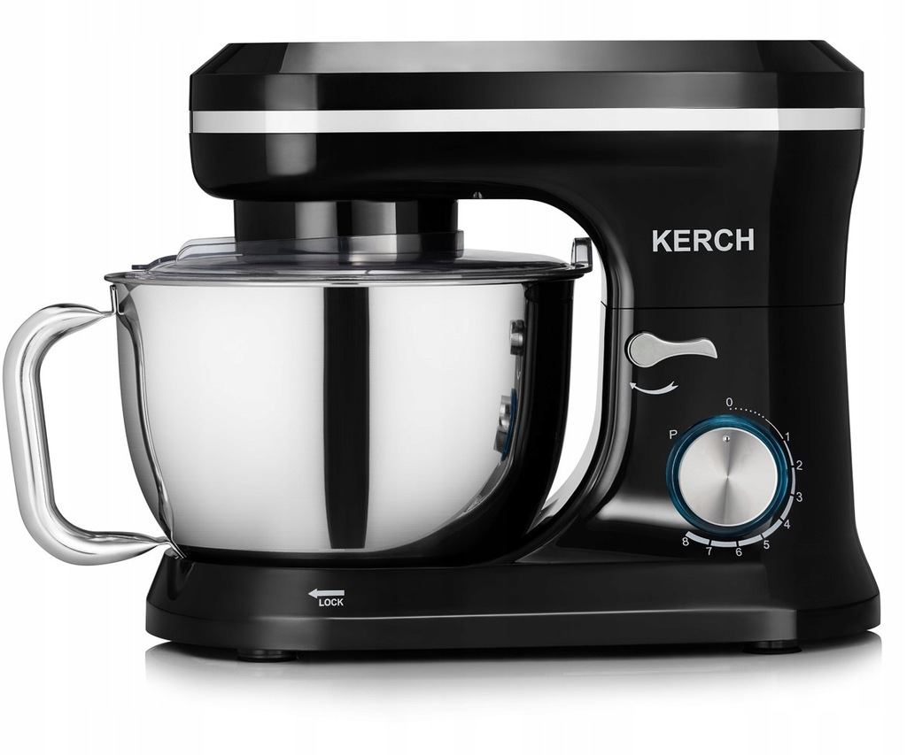 Тістоміс міксер планетарний KERCH FERRO Black 1700 Вт - Зображення 5