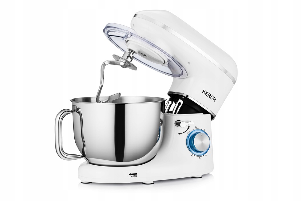 Тістоміс міксер планетарний KERCH MyCHEF White 2200 Вт - Зображення 12