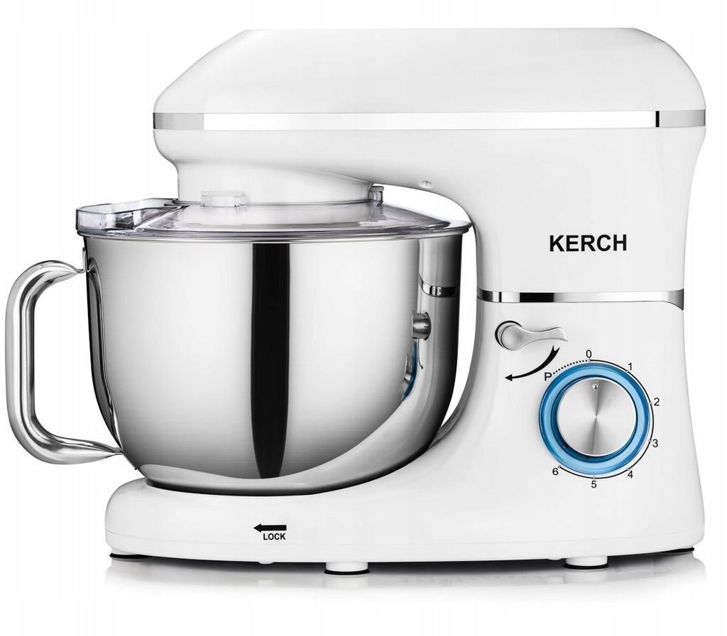 Тістоміс міксер планетарний KERCH MyCHEF White 2200 Вт - Зображення 11