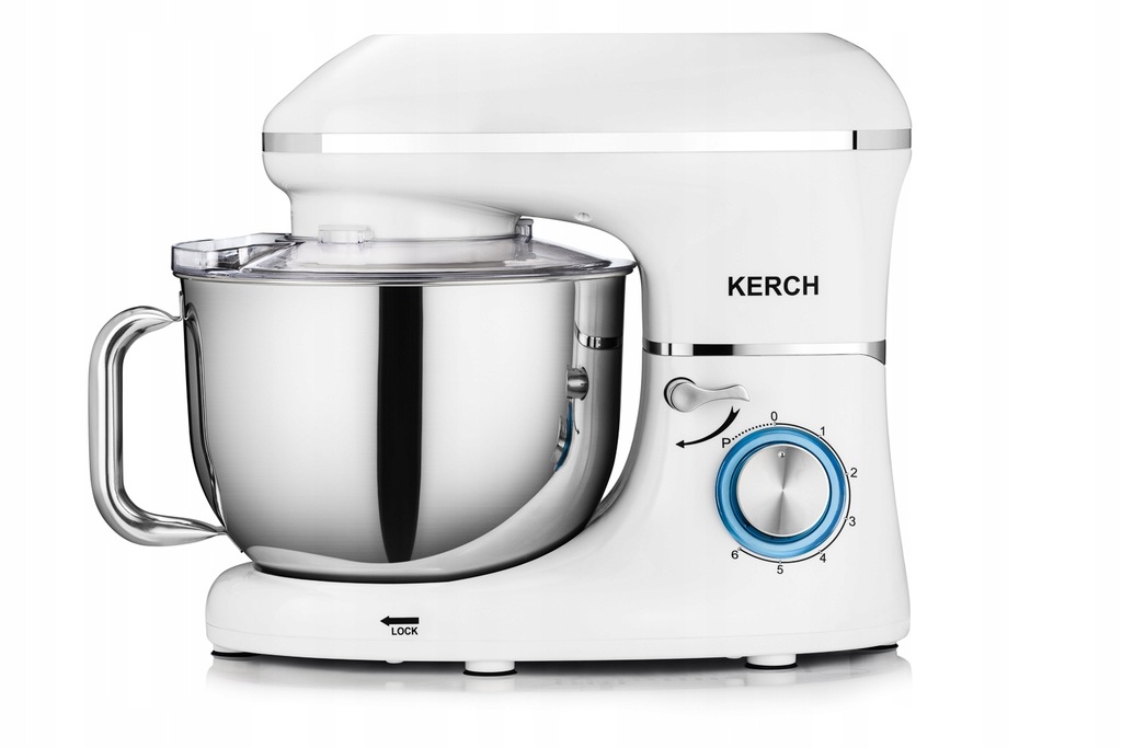 Тістоміс міксер планетарний KERCH MyCHEF White 2200 Вт - Зображення 14