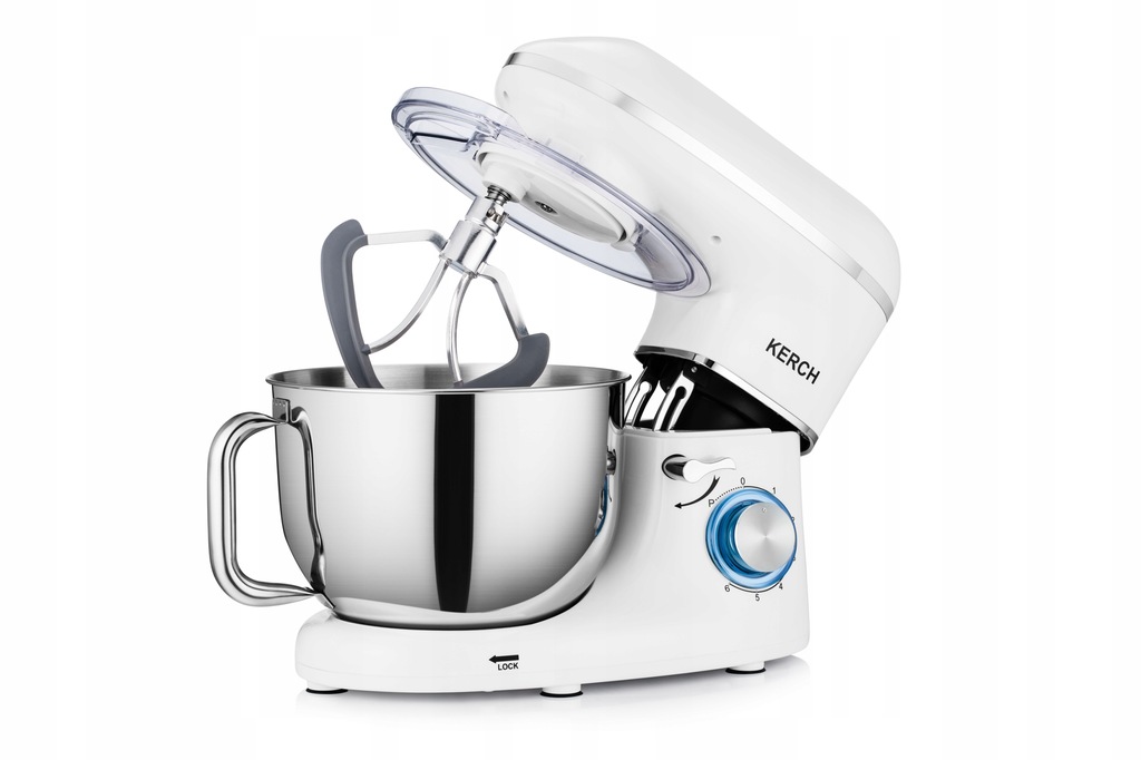 Тістоміс міксер планетарний KERCH MyCHEF White 2200 Вт - Зображення 2