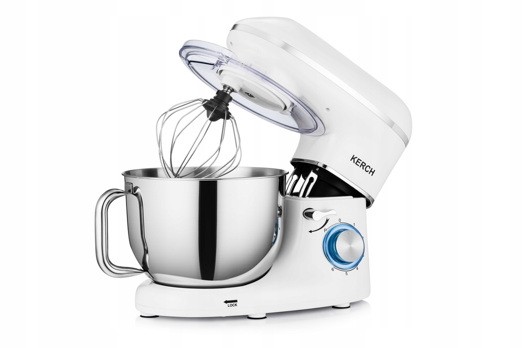 Тістоміс міксер планетарний KERCH MyCHEF White 2200 Вт - Зображення 13