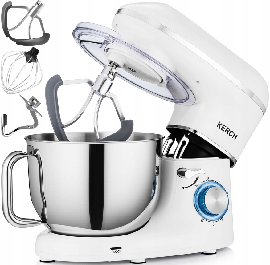 Тістоміс міксер планетарний KERCH MyCHEF White 2200 Вт