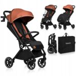 Прогулянкова коляска Lionelo Cloe Brown Rust