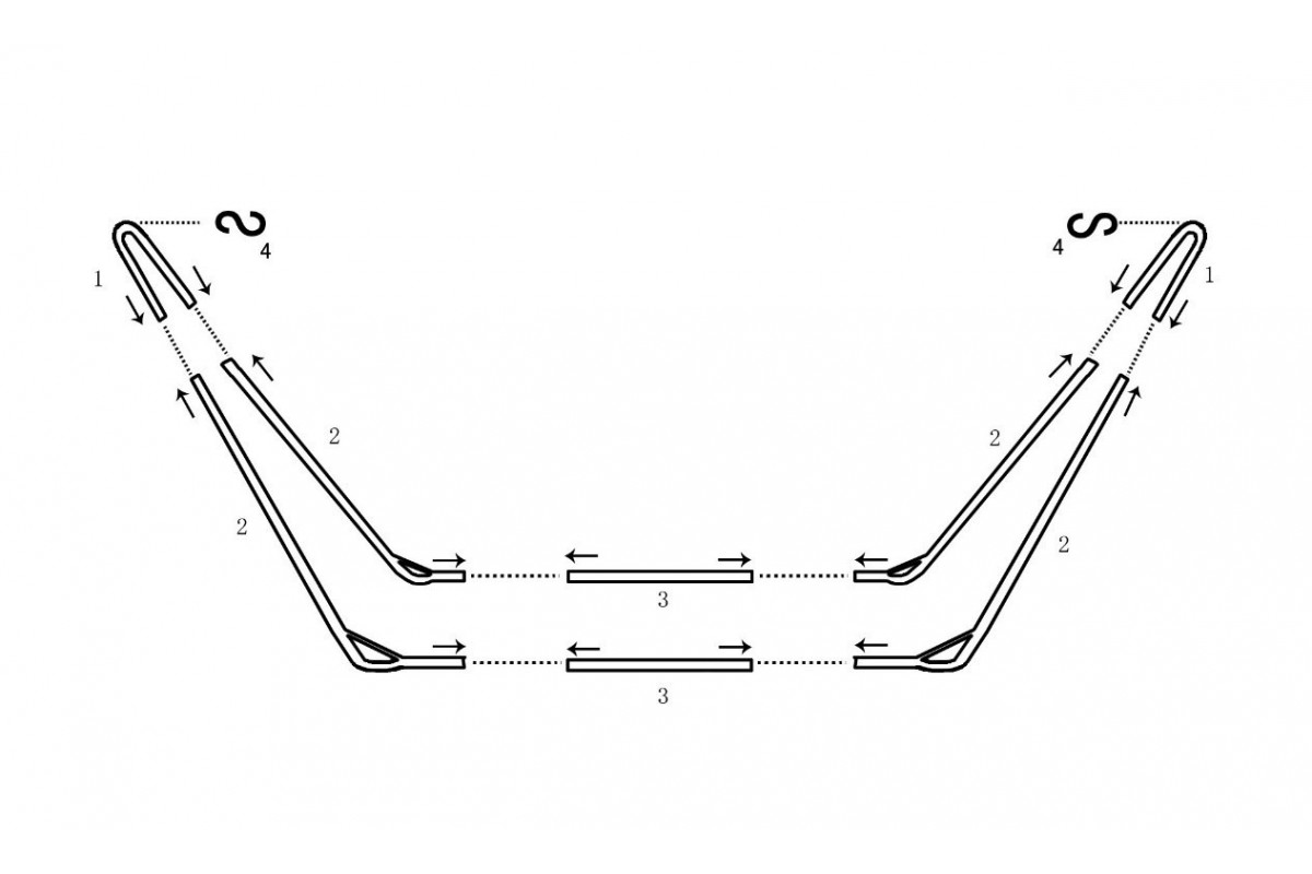 Стійка для гамака ST91 Heckermann 300 см - Зображення 3