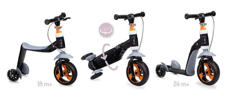 Самокат біговел 2в1 MoMi ELIOS Orange - Зображення 7