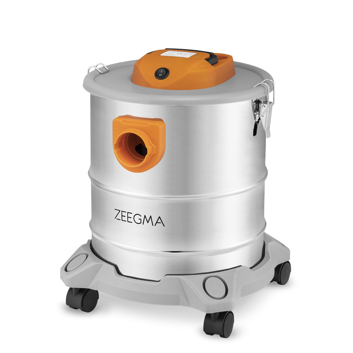 Промисловий пилосос ZEEGMA ZONDER PRO ASH SILVER - Зображення 4