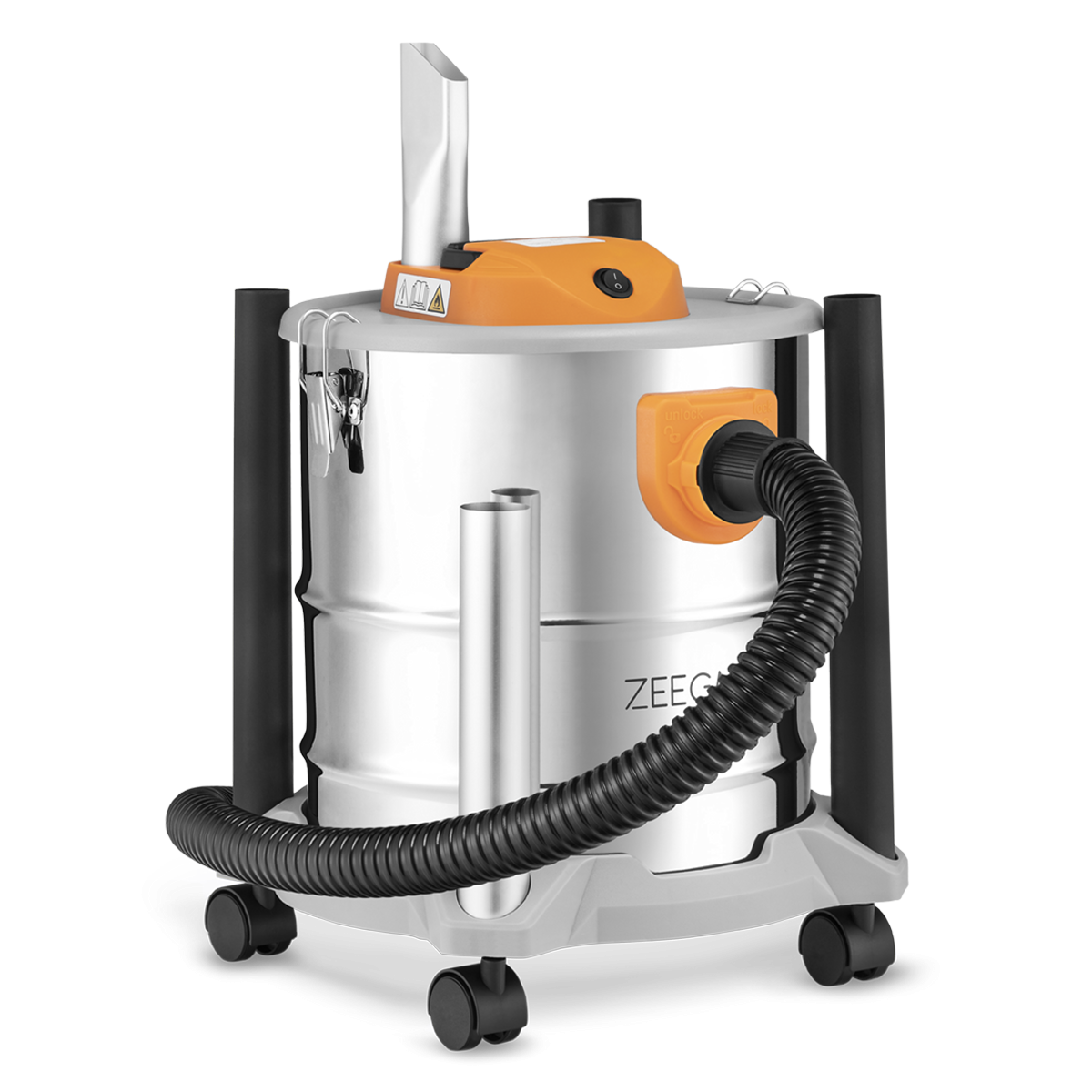 Промисловий пилосос ZEEGMA ZONDER PRO ASH SILVER - Зображення 5