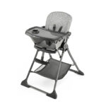 Стільчик для годування Kinderkraft FOLDEE Grey