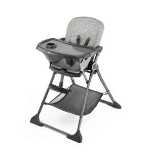 Стільчик для годування Kinderkraft FOLDEE Grey