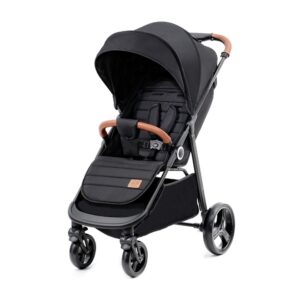 Прогулянкова коляска Kinderkraft GRANDE Plus Black