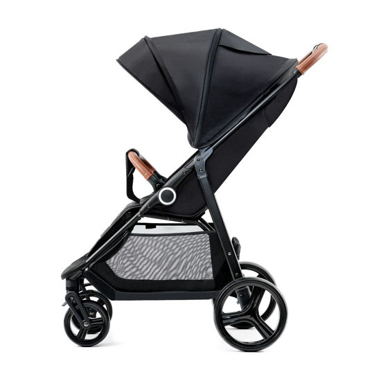 Прогулянкова коляска Kinderkraft GRANDE Plus Black - Зображення 2