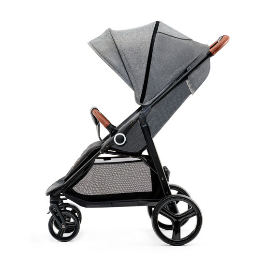 Прогулянкова коляска Kinderkraft GRANDE Plus Grey - Зображення 2