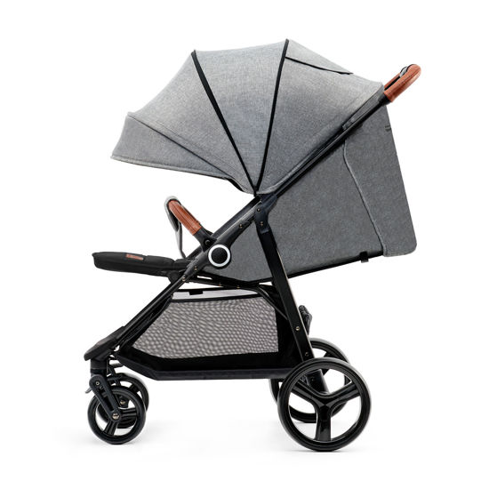 Прогулянкова коляска Kinderkraft GRANDE Plus Grey - Зображення 3