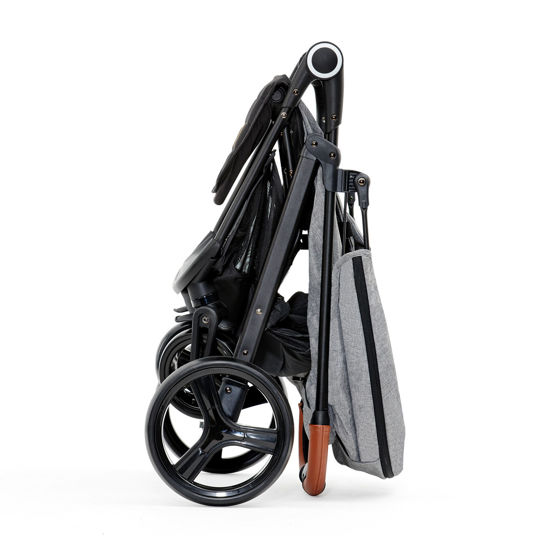 Прогулянкова коляска Kinderkraft GRANDE Plus Grey - Зображення 4