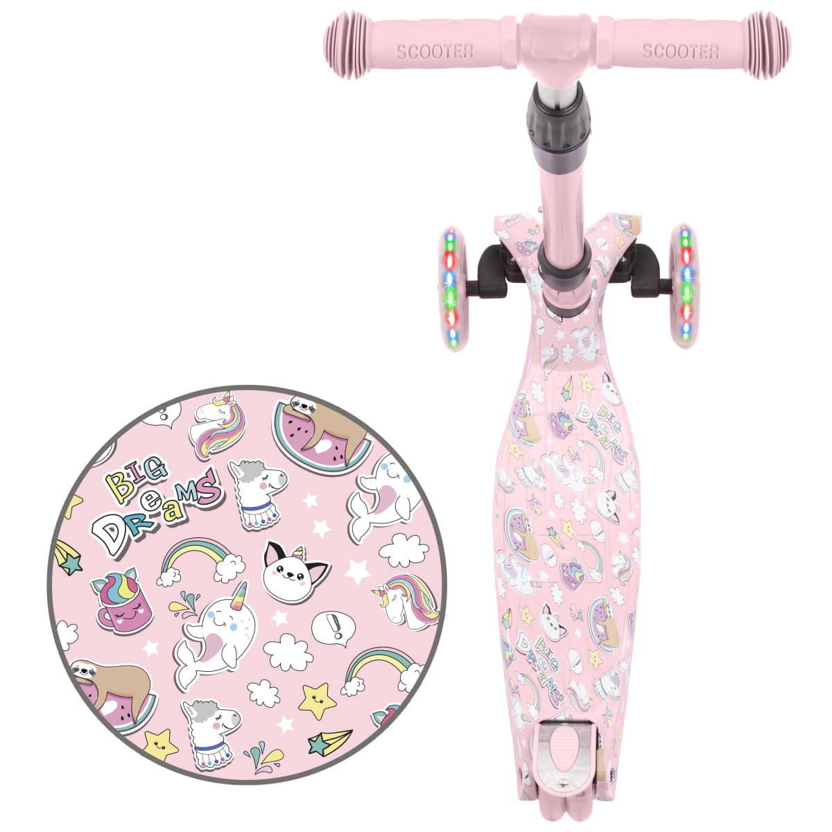 Самокат Kidwell Vento Unicorn - Зображення 5