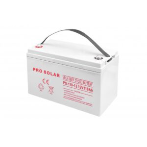 Акумуляторна батарея Volt Polska Deep Cycle VPRO Solar 12 V 110 Ah VRLA