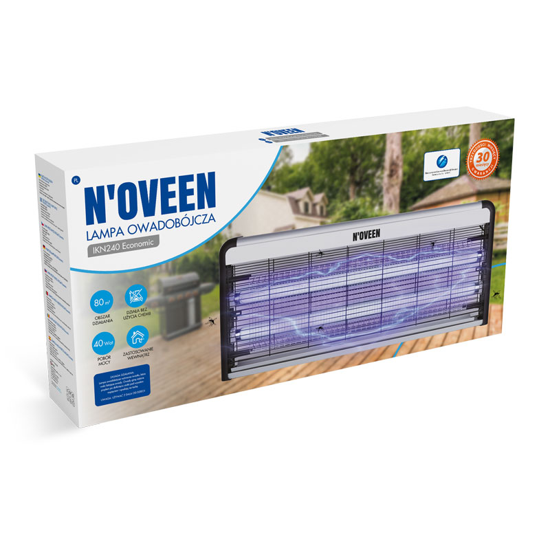 Лампа для знищення комах Noveen IKN240 - Зображення 3