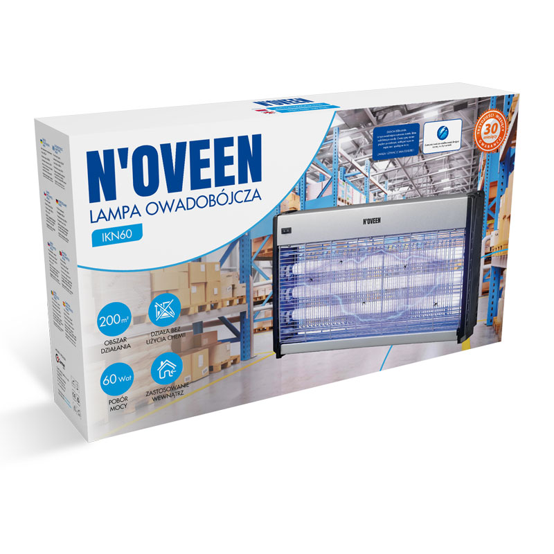 Лампа для знищення комах Noveen IKN60 - Зображення 3
