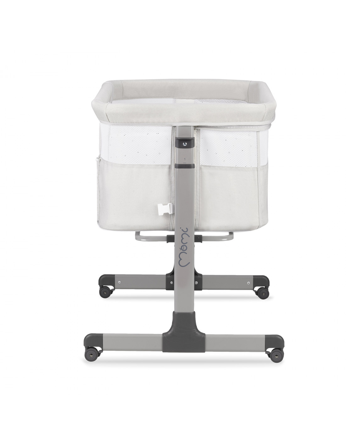 Ліжечко приставне Momi Revo Light Grey - Зображення 6