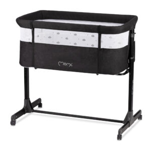 Ліжечко приставне Momi Revo Dark Grey