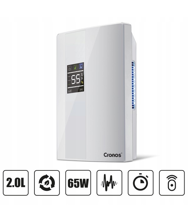 Осушувач повітря Cronos DH2000D 2L White - Зображення 5