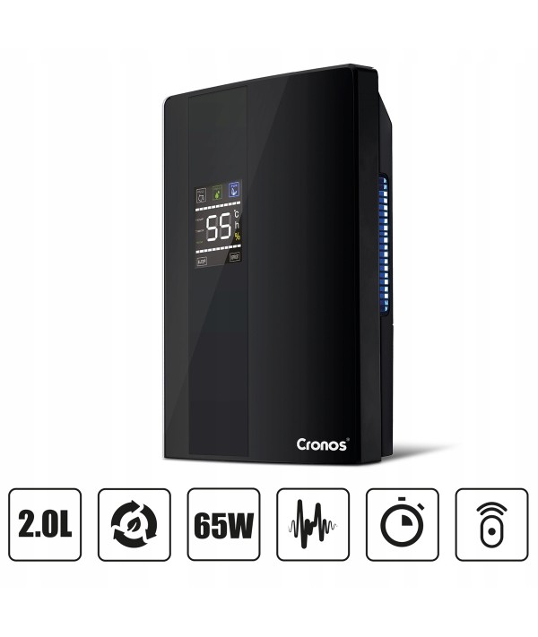 Осушувач повітря Cronos DH2000D 2L Black - Зображення 5