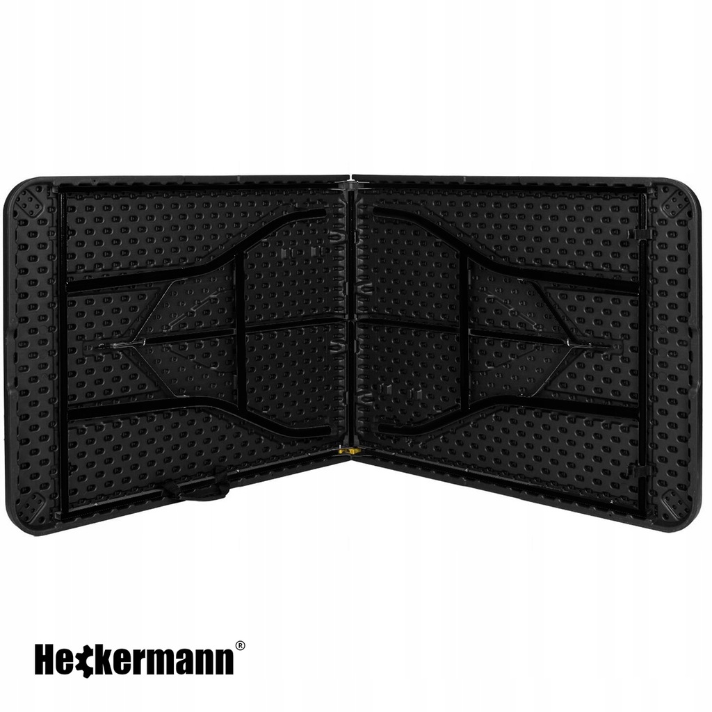 Стіл складаний переносний Heckermann 180х74х74 Black (XJM-Z180) - Зображення 5