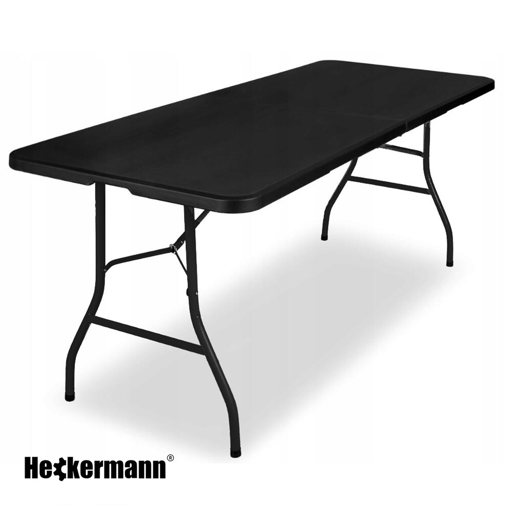 Стіл складаний переносний Heckermann 180х74х74 Black (XJM-Z180) - Зображення 4