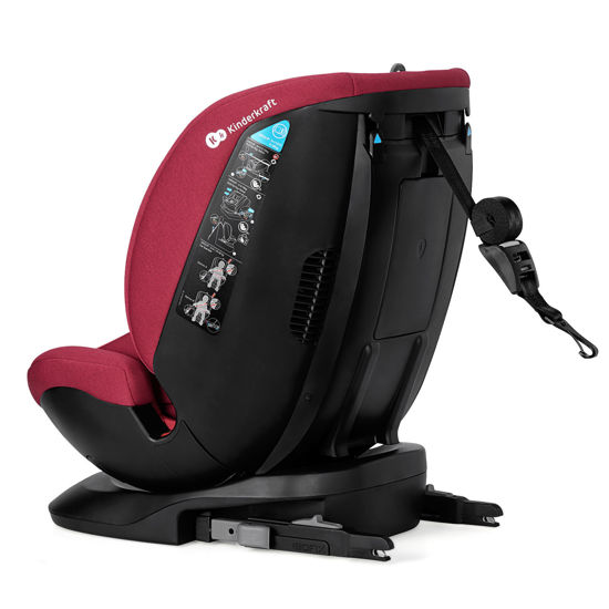 Автокрісло Kinderkraft XPEDITION 0-36 кг ISOFIX Red - Зображення 5