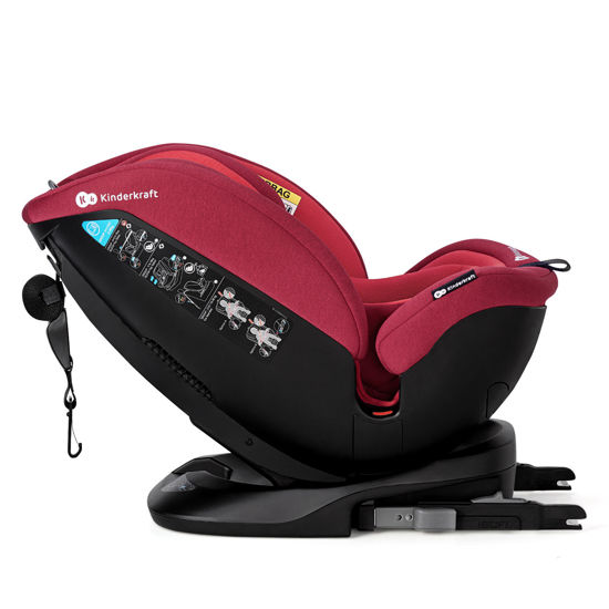 Автокрісло Kinderkraft XPEDITION 0-36 кг ISOFIX Red - Зображення 7