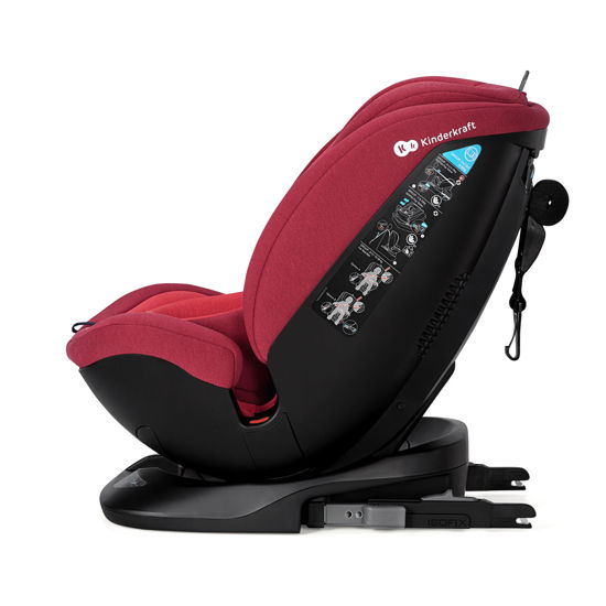 Автокрісло Kinderkraft XPEDITION 0-36 кг ISOFIX Red - Зображення 8