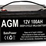 Акумуляторна батарея BatoPower AGM 12 V 100 Ah VRLA