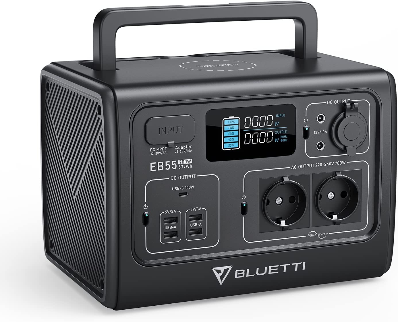 Портативна електростанція BLUETTI EB55 700W 537Wh