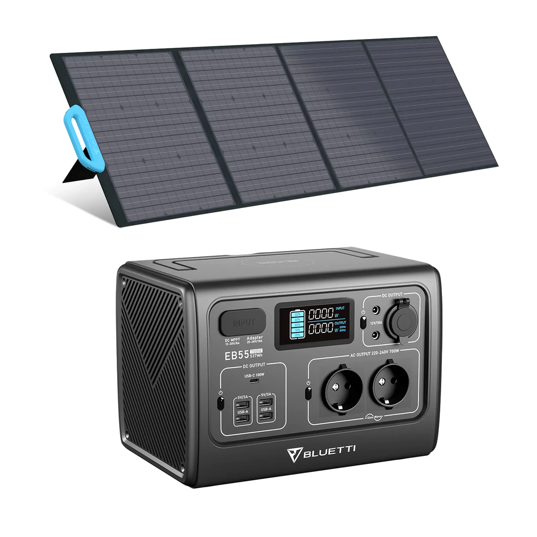 Портативна електростанція BLUETTI EB55 700W 537Wh - Зображення 4