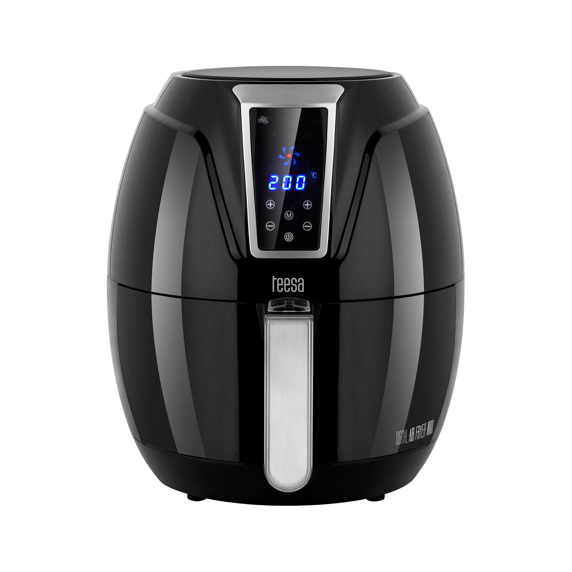 Аерогриль Аерофритюрниця TEESA DIGITAL AIR FRYER 3,2L Black - Зображення 2